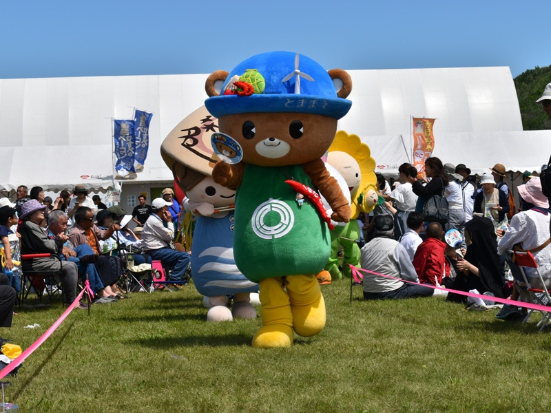 人気のご当地キャラクターが集合