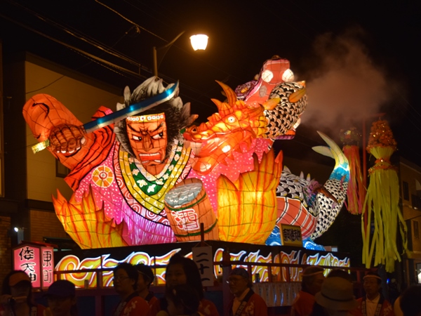 北海道三大あんどん祭りの一つ