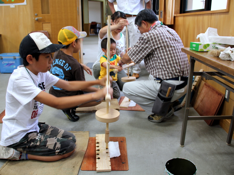 火おこし体験～縄文人に挑戦！