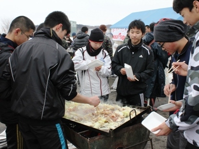試合後のジンギスカンは格別！