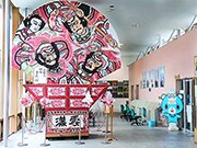 「しれとこ斜里ねぷた」の山車