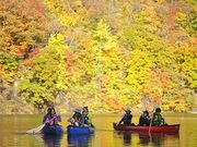 紅葉の時期も息を呑むような景観