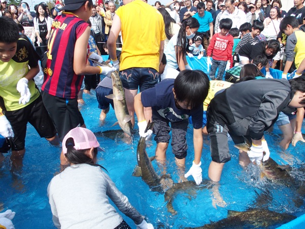 自分で操縦して川を下る感動体験
