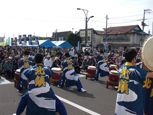 アトラクションの太鼓演奏