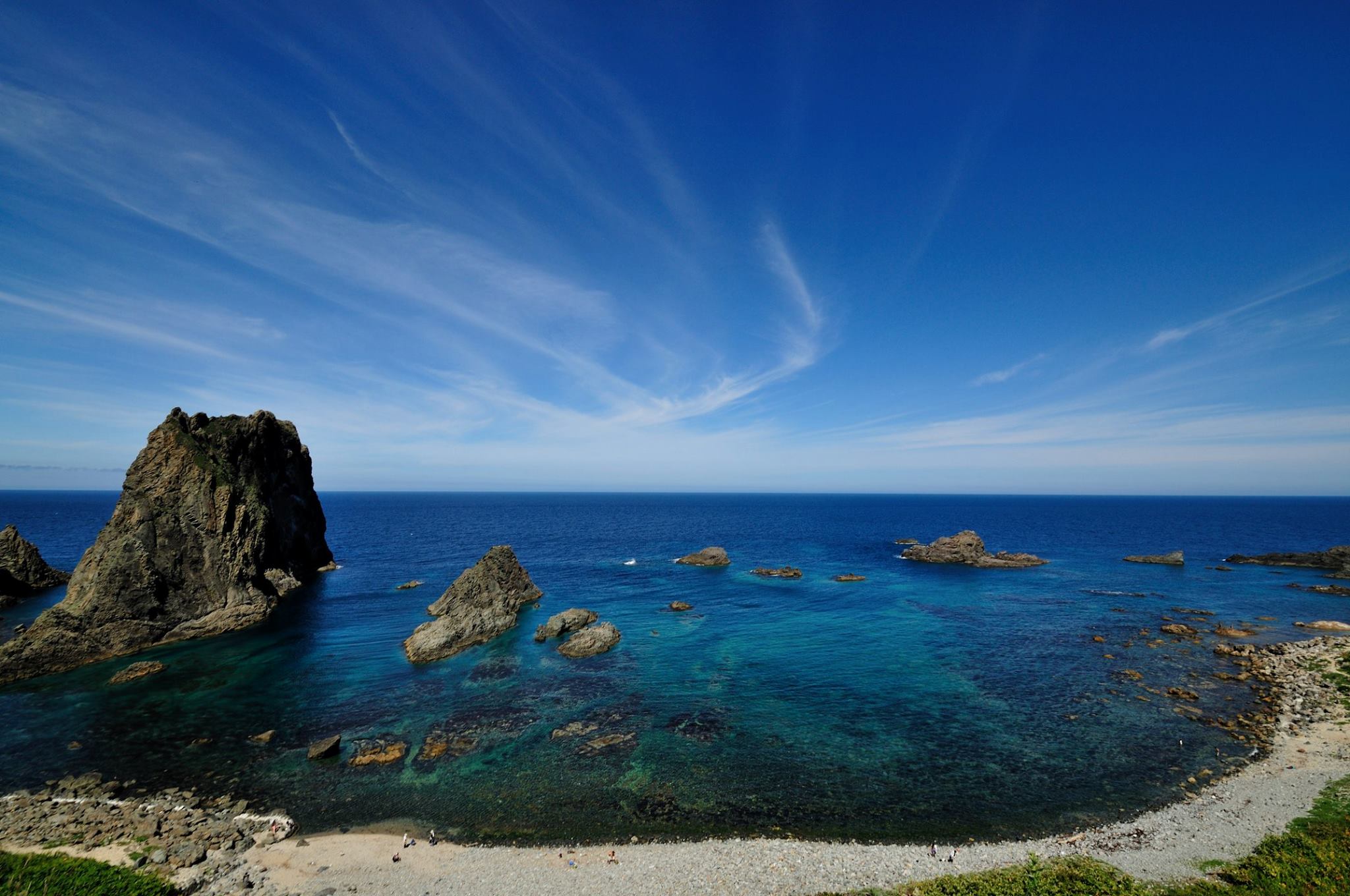 「日本の渚百選」に選ばれた