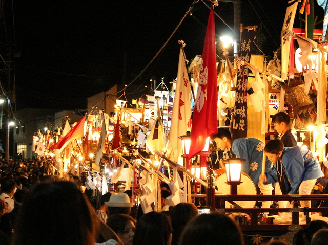 上町見せ場の様子