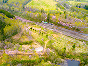 360度桜の景色を楽しめます