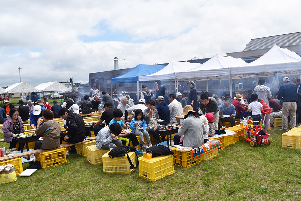 ファミリーに人気の焼肉コーナー