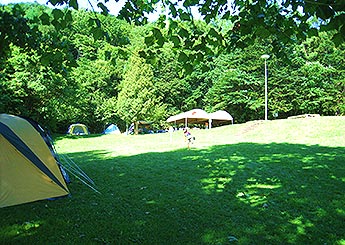 設備が整ったキャンプ場も人気
