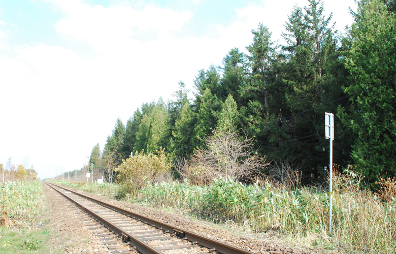 線路内は、立ち入り禁止