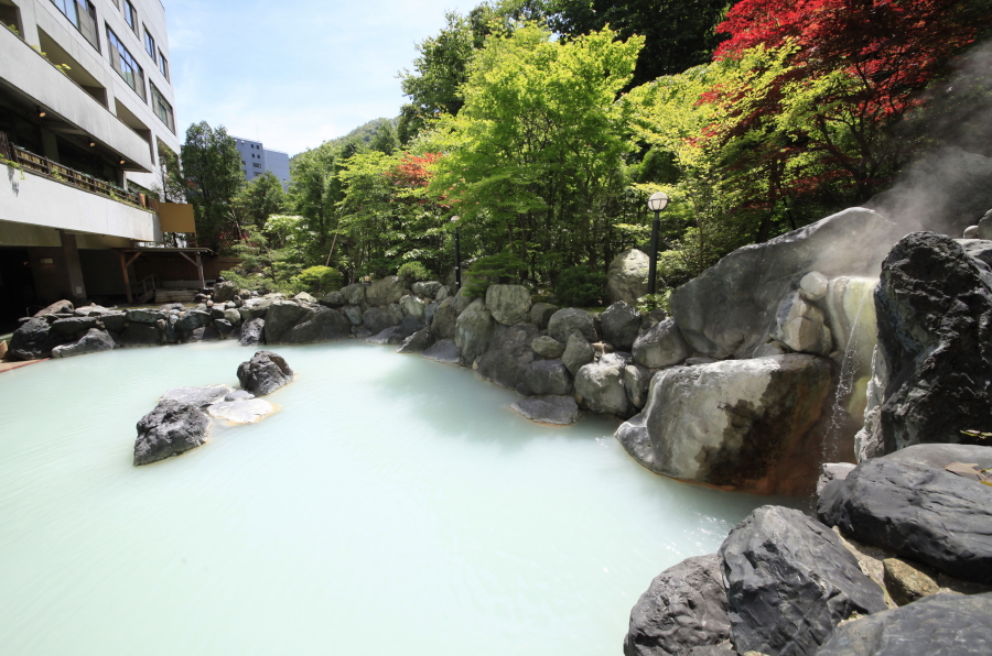 地下2階露天風呂