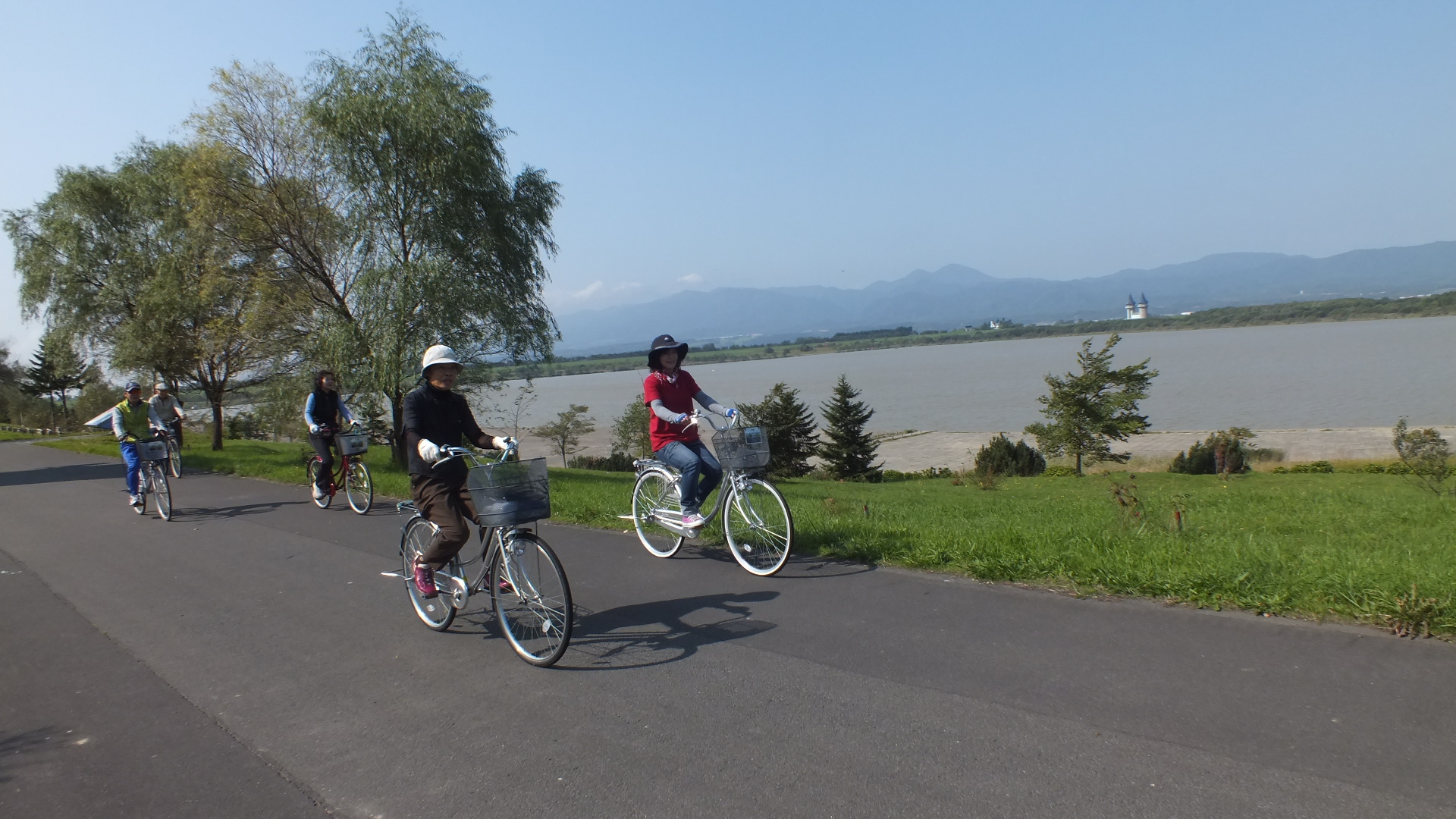 観光サイクリングは無料貸出