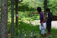 目印をチェックしながらゴールへ