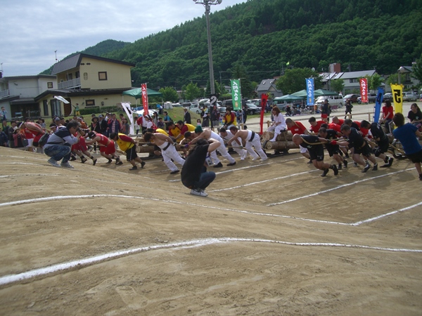 全長80mのコースで順位を競い