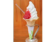 すももジャムも味わえるソフト