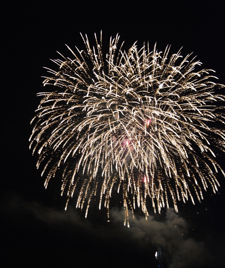 花火打ち上げ