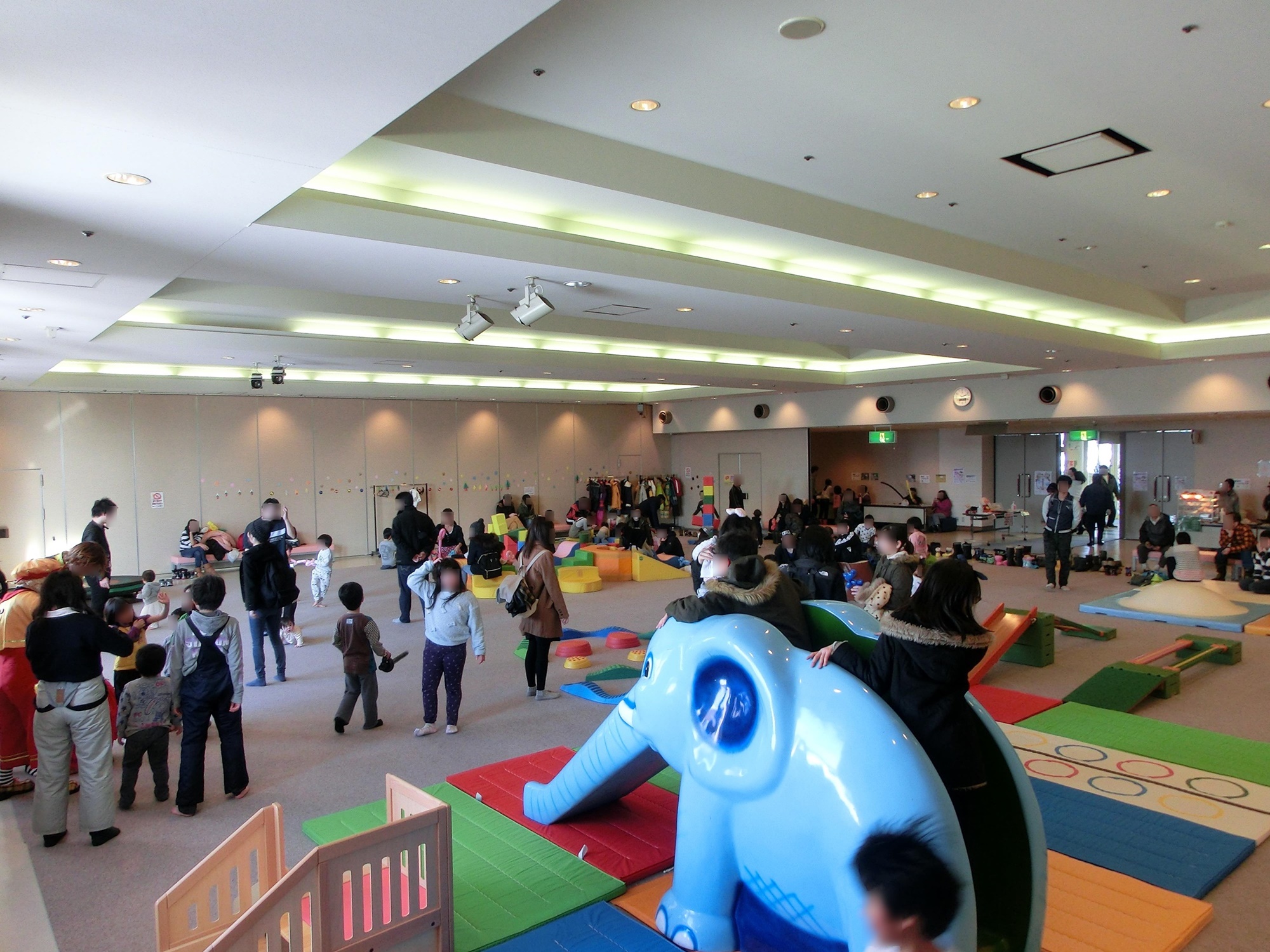 屋内遊具ひろばも充実